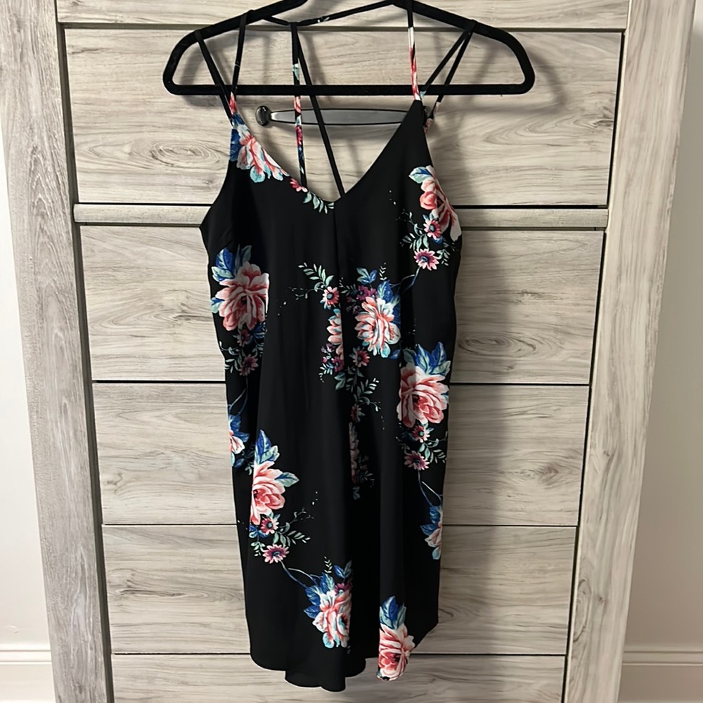 Size Small Love…Ady Black Floral Dress
